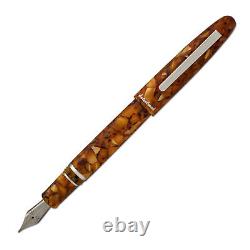 Esterbrook Estie Fountain Pen in Honeycomb Silver Trim Broad Point -NEW in box