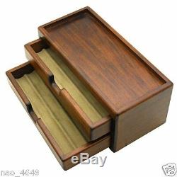F/S Fountain Pen Case Cargo Storage Pencil Box Magazine Wooden Craft Made in JP