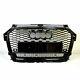 Front Grill Look Rs1 Black For Audi A1 8x 2015-19 Honeycomb Grill Bumper