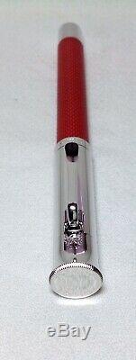 Graf Von Faber-Castell Guilloche Coral Red Fountain Pen New In Box Product