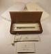 Graf Von Faber Castell Solid Sterling Silver Fountain Pen Medium 18k Nib Withbox