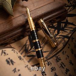 In Stock! Hongdian 14K Gold Fountain Pen Dynasty Series-Qin Fine Nib with Box