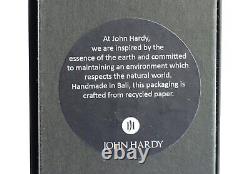 John Hardy Palm Wood & Sterling Silver Ballpoint Pen New Box Rare