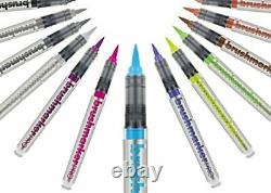 Karin Mega Box 60 Colors + 3 Blender Pens Brush Marker Pro Watercolor 27C7
