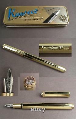 Kaweco Special Fountain Pen Holder Brass IN Box #