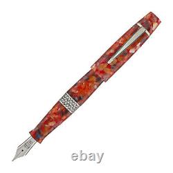 Kilk Orient Fountain Pen in Red Chipped Extra Fine Point NEW in Box