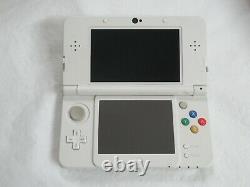 L127 Nintendo new 3DS console White Japan withbox stylus pen game Animal Crossing