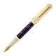 Laban 325 Fountain Pen In Wisteria Purple 1.5mm Stub Nib New In Original Box