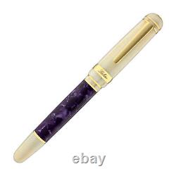 Laban 325 Fountain Pen in Wisteria Purple 1.5mm Stub Nib NEW in Original Box
