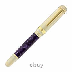 Laban 325 Fountain Pen in Wisteria Purple Medium Point NEW in Original Box