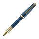 Laban 986 Guilloche Fountain Pen In Sapphire Blue Broad Point New In Box