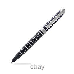 Laban Blue and. 925 Sterling Silver Ballpoint Pen Perpendicular New in Box