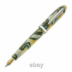 Laban Mento Fountain Pen in Green Electric Extra Fine Point NEW in Box