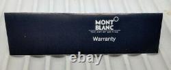 Late 80s Montblanc 149, 14K Two Tone nib, in box with original Warranty card