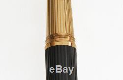 Louis Cartier ST170039 Black Composite & Gold fountain pen new in box