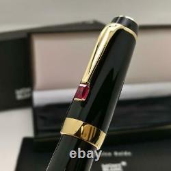 MONTBLANC Boheme Rouge et Noir Gold Trim Pen. New in box. Made in Germany