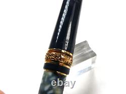 Maiora Amalfi Rose Gold Trim Fountain Pen # 29/48 Made 14k Fine Nib New-box