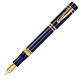 Maiora G20 Limited Edition Fountain Pen, Navy Blue & Gold 14k Fine Nib New- Box