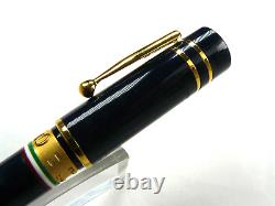 Maiora G20 Limited Edition Fountain Pen, Navy Blue & Gold 14K fine Nib new- Box