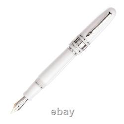 Marlen Class White Marble Fountain Pen, Two Toned, New in Box