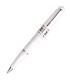 Marlen Class White Resin Lacquer Ballpoint Pen, New In Box, Made In Italy