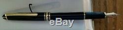Mont Blanc 144 Fountain Pen with 4810 Gold nib in Case and Box