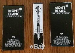 Mont Blanc 144 Fountain Pen with 4810 Gold nib in Case and Box