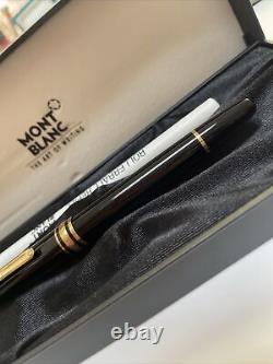 Mont Blanc Meisterstuck Ballpoint Pin New Boxed M 710 Black Germany Gift Ready