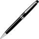 Montblanc Meisterstuck Platinum Line Classique Ballpoint Pen 164 Black In Box
