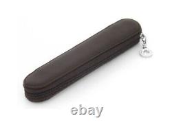 Montblanc 102425 Leather Goods Ladystar 1 Pen Pouch Case Italian Leather New Box