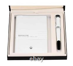 Montblanc 118972 Bonheur Rollerball Pen & White Notebook #148 New Boxed Germany