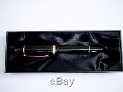 Montblanc 149 Fountain Pen 18K Fine Nib 1995 Excellent Condition Box Papers