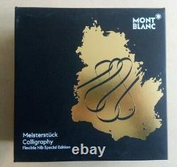 Montblanc 149 Meisterstuck Calligraphy Flex Nib Box Papers Warranty