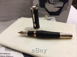 Montblanc 2018 Writers Edition Homer Fountain Pen (f) Nib #117851 New In Box