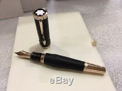 Montblanc 2018 Writers Edition Homer Fountain Pen (m) Nib #117876 New In Box