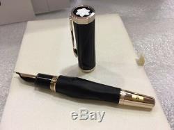 Montblanc 2018 Writers Edition Homer Fountain Pen (m) Nib #117876 New In Box