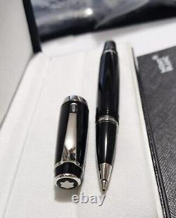 Montblanc 5098 Boheme black gem Black/Platinum Rollerball Cap Pen withBox New