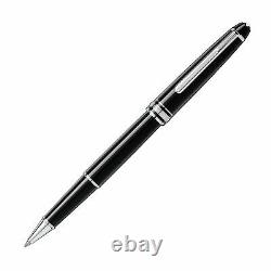 Montblanc Black Resin Platinum Rollerball Pen New in box Valentines Day Sale