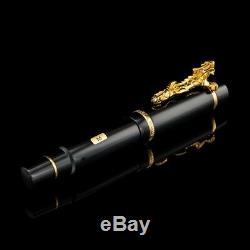 Montblanc Limited Edition 2000 Year of the golden Dragon Fountain Pen NEW + BOX