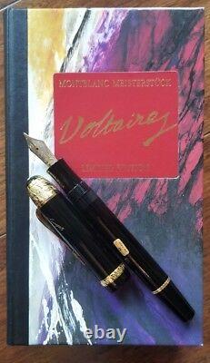 Montblanc Limited Edition Voltaire Fountain New In Box With All Paperwork Medium
