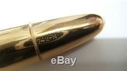 Montblanc Masterpiece 742-n, In Box With Documents, 14k Solid Gold, 14k M Nib