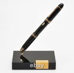 Montblanc Meisterstuck 149 Gift Set FP with Desk Pen Holder new pristine in box