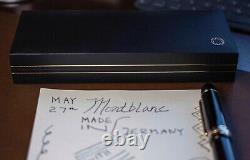 Montblanc Meisterstuck Diplomat 149 Fountain Pen 18k Nib Mint w Box