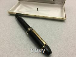 Montblanc Meisterstuck Diplomat Fountain Pen 149 Broad Pt In Box From 80s