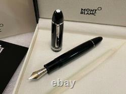 Montblanc Meisterstuck Platinum-coated Fountain Pen 149 (ob) Nib New In Box