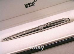 Montblanc Meisterstuck Royal Steel Classique No. 164 Ballpoint Pen NEW + BOX