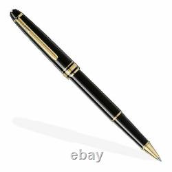Montblanc Meisterstuck black gold rollerball pen Black Friday Sale New in box