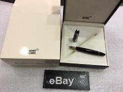 Montblanc Mst Platinum-coated Fountain Pen P149 (o3b) Nib New In Box