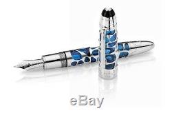 Montblanc No. 149 Fountain Pen Skeleton BLUE HOUR Special Edition 2015 NEW + BOX
