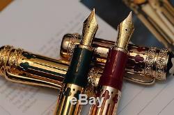 Montblanc Peter & Catherine Matching Set Pens # 4495/4810, Mint Boxed, Complete